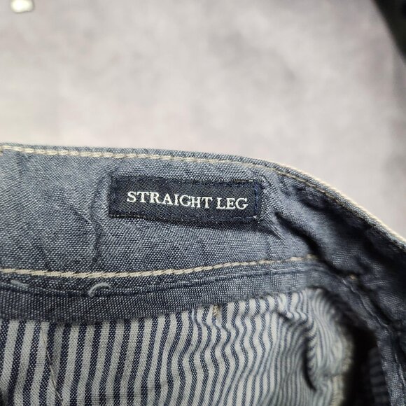 Flag & Anthem Pants Men 31x30 Warm Gray Straight Leg Casual Chino Stretch Cotton - Picture 6 of 15